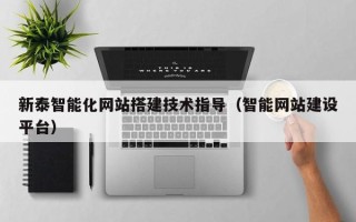 汝州新泰智能化网站搭建技术指导（智能网站建设平台）